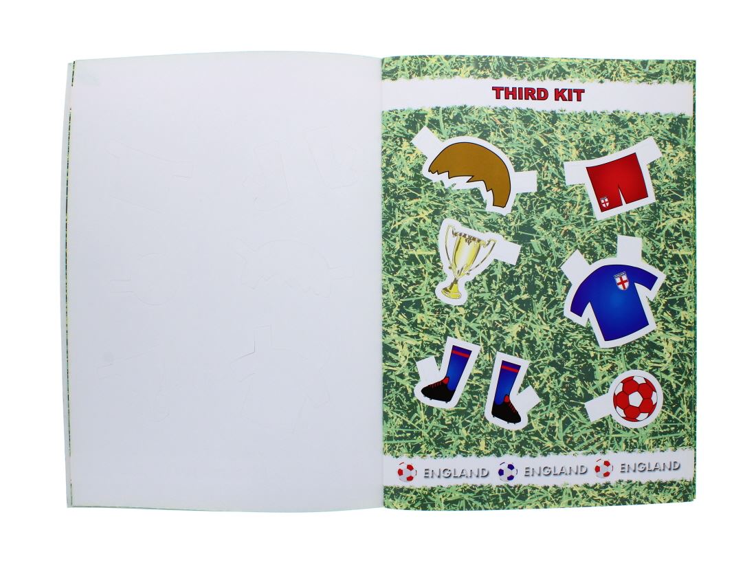 KIDS ACTIVITY PRESS OUT BOOK ENGLAND