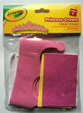 ASSORTED CRAYOLA PRINCESS CROWN KIT