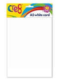 48PK CRE8 A5 CARD SHEETS WHITE