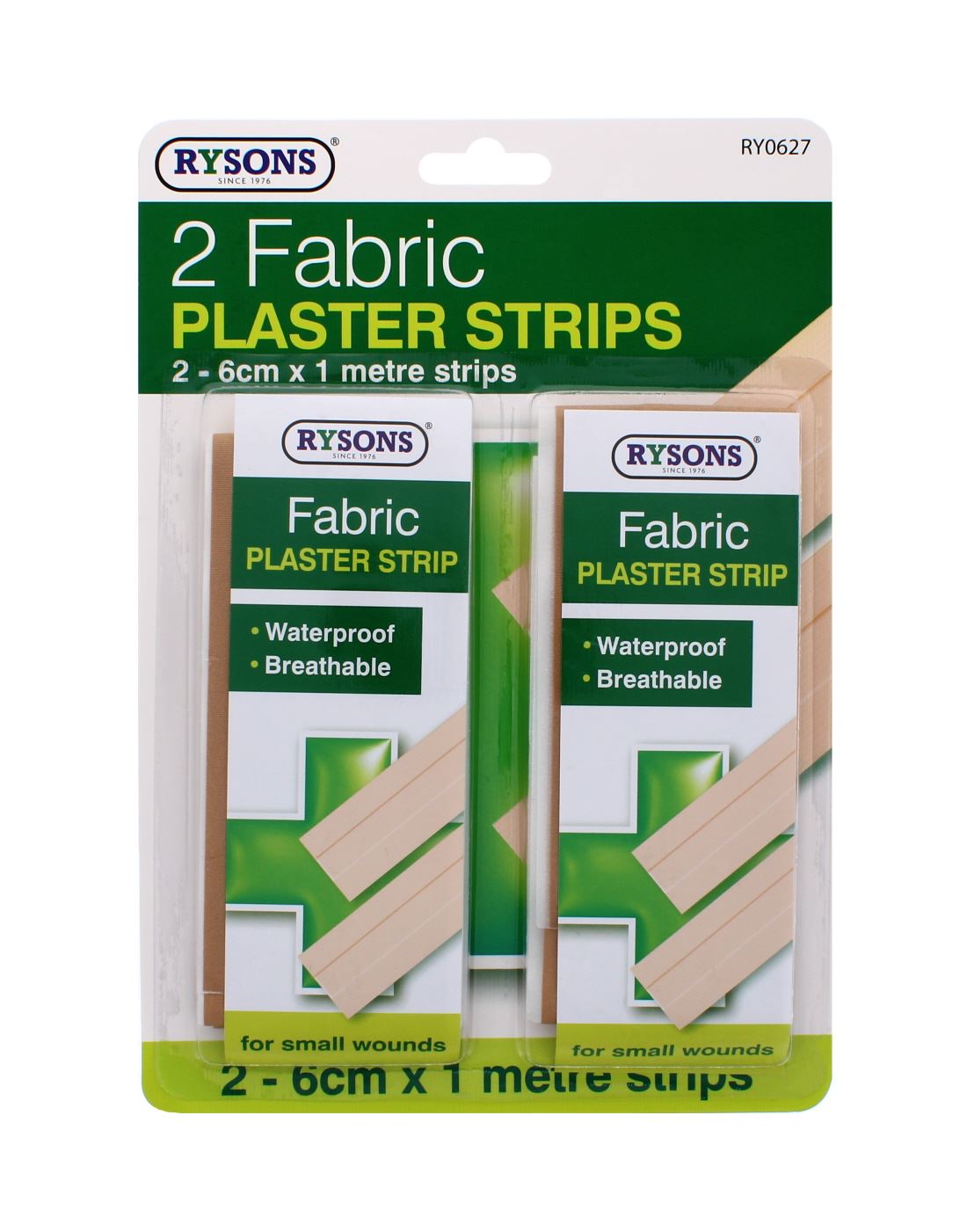 2 FABRIC PLASTER STRIPS