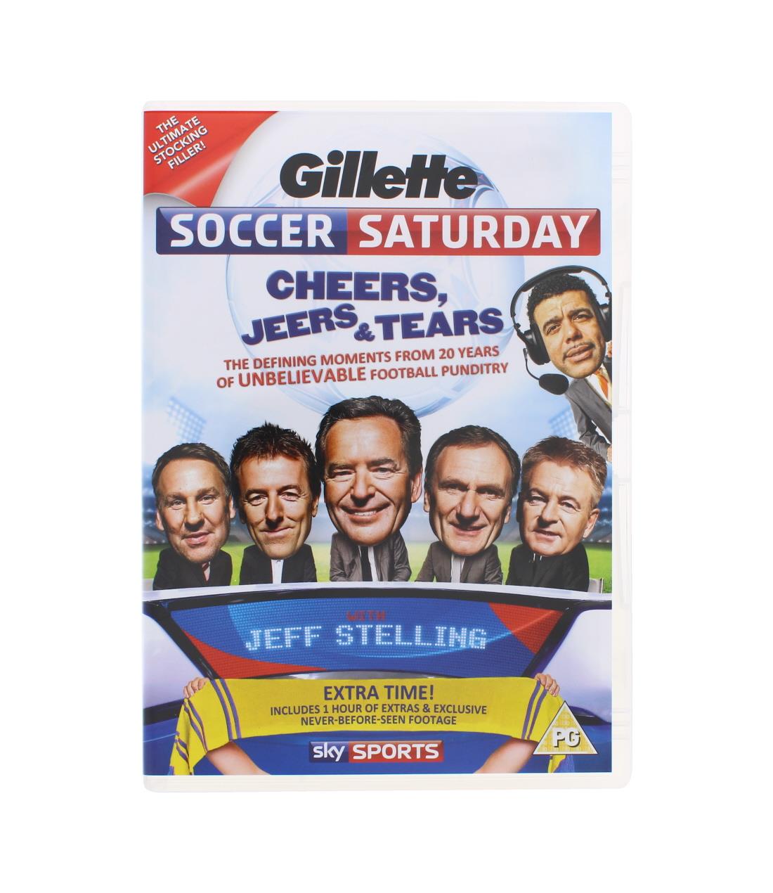 GILLETTE SOCCER SATURDAY-CHEERS,JEERS&TEARS-DVD