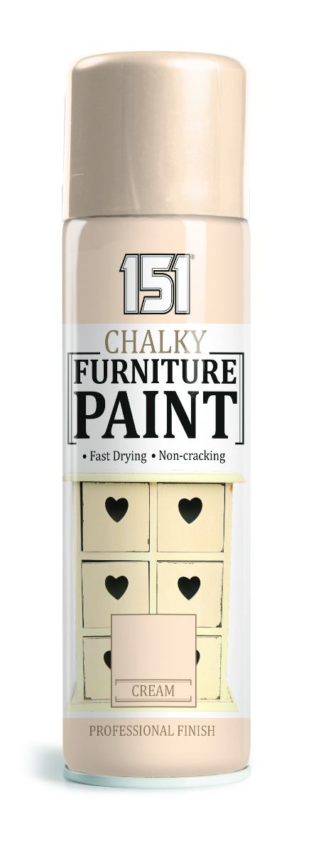 151 CHALKY FURNITURE PAINT CREAM PROFESSIONAL FINISH 400ML