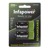 Infapower C 2500mAh (2) Ni-Mh