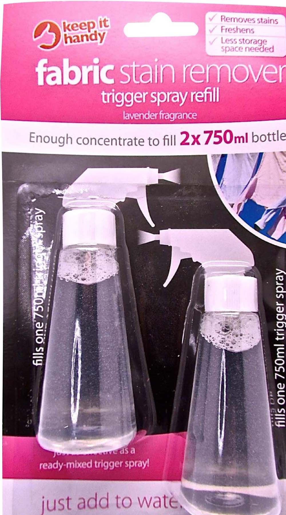 FABRIC STAIN REMOVER TRIGGER SPRAY LAVENDER