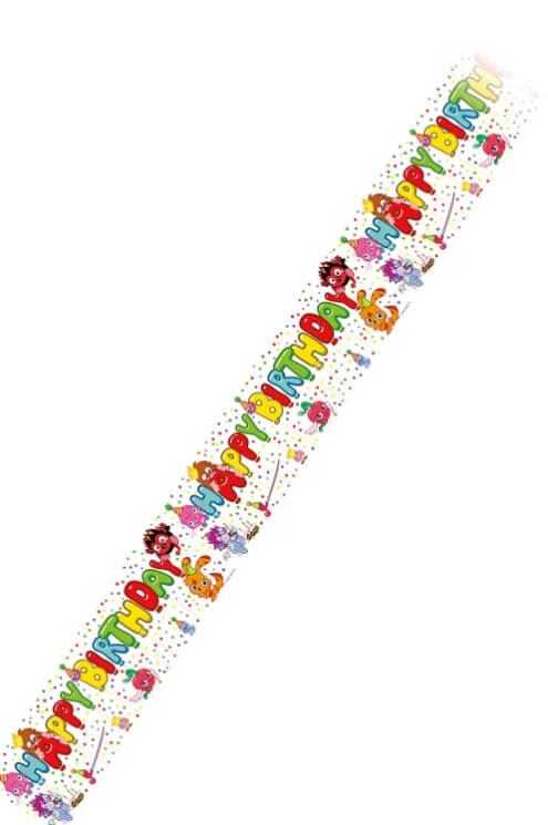 MOSHI MONSTERS-HBD FOIL BANNER