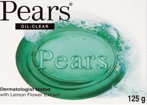 PEARS OIL CLEAR SOAP WITH LEMON FLOWER