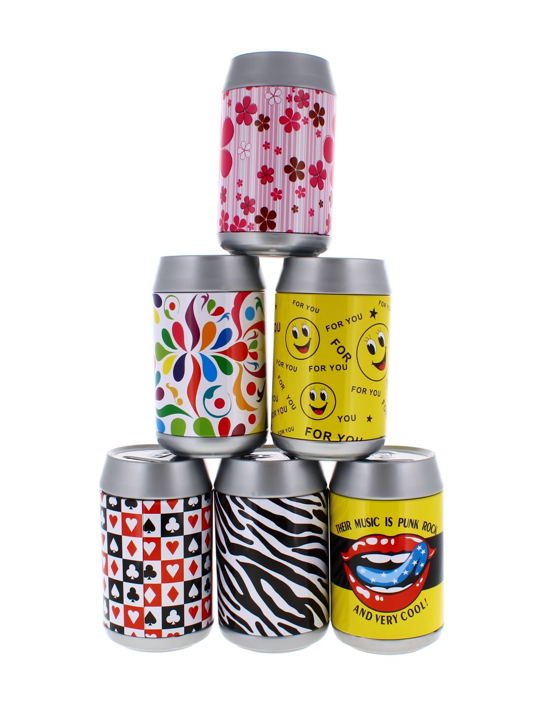 ASSORTED DESIGN MONEY TIN