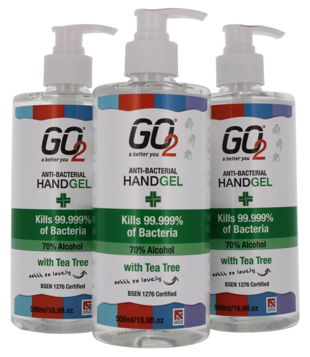 500ML HAND SANITISER GEL PUMP