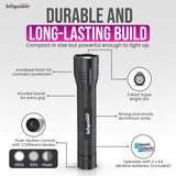 Infapower 2AA Precision Aluminium Torch