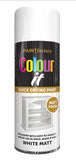 400ML QUICK DRYING PAINT W/ MATT FINISH WHITE MATT
