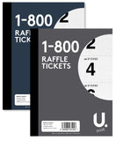 RAFFLE TICKETS NUMBERS 1 800