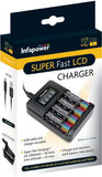 Infapower Super Fast LCD Charger