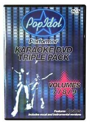 POP IDOL-KARAOKE DVD TRIPLE PACK-VOL7,8,9