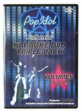POP IDOL-KARAOKE DVD TRIPLE PACK-VOL7,8,9