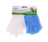 2 PAIR EXFOLIATING GLOVES