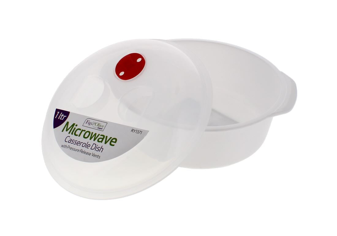 SMALL MICROWAVE CASSEROLE DISH