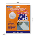 PLASTERBOARD WALL PATCH