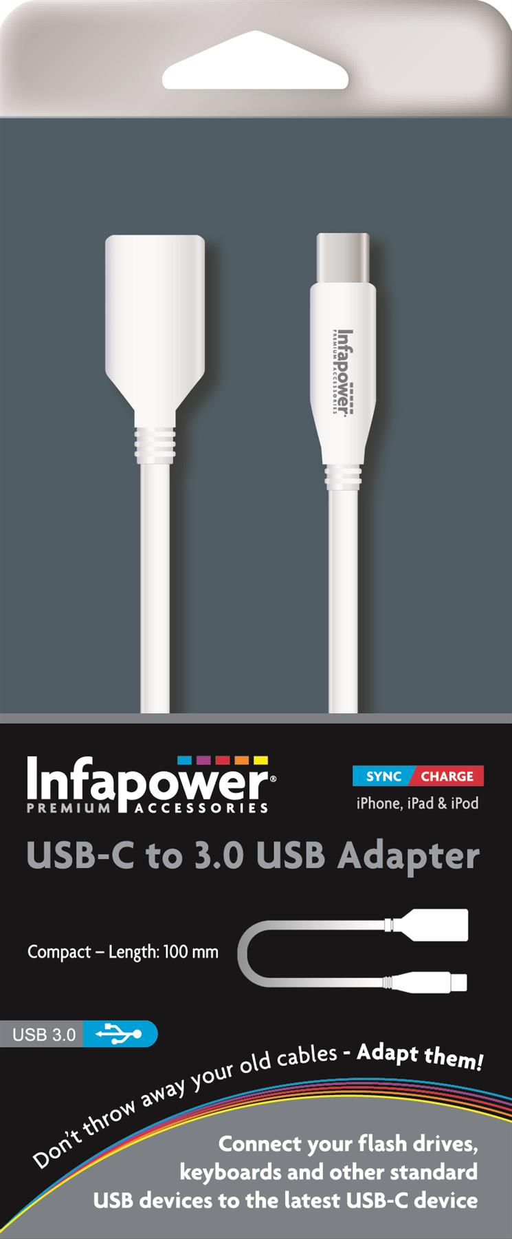 Infapower USB-C to 3.0 USB Adaptor