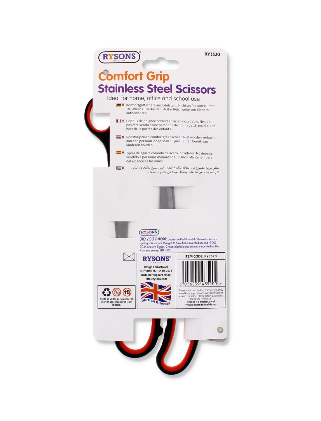 2PC STAINLESS STEEL SCISSORS SET
