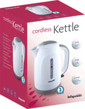 Infapower 2200w 1.8L 360 Cordless Kettle White