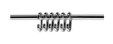 CROYDEX CHROME SHOWER CURTAIN ROD