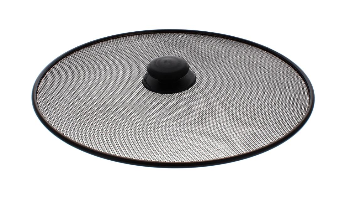 28CM SPLATTER SCREEN W/PLASTIC HANDLE