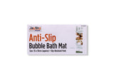 ANTI-SLIP BUBBLE BATH MAT CLEAR  37X 67CM