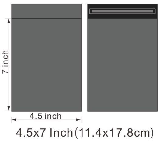 100PK WATERPROOF MAILING BAG 4.5 X 7IN