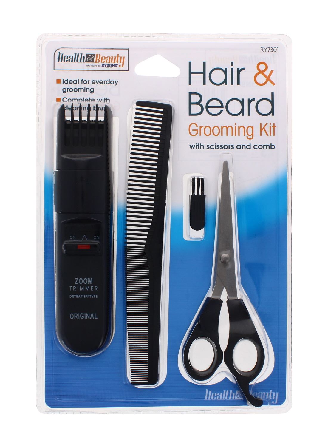 HAIR & BEARD GROOMING KIT