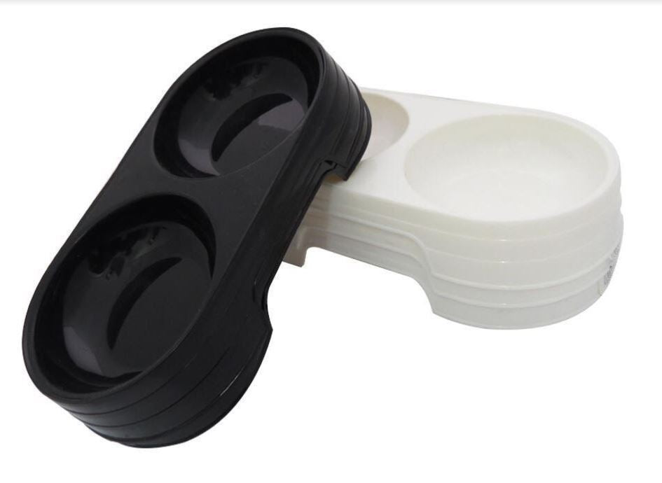 PET BUDDIES PET DOUBLE FOOD AND WATER BOWL