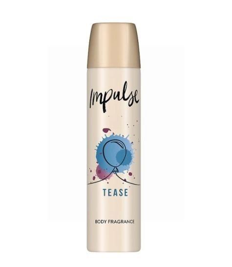 75ML IMPULSE FRAGRANCE BODY SPRAY FOR LADIES TEASE