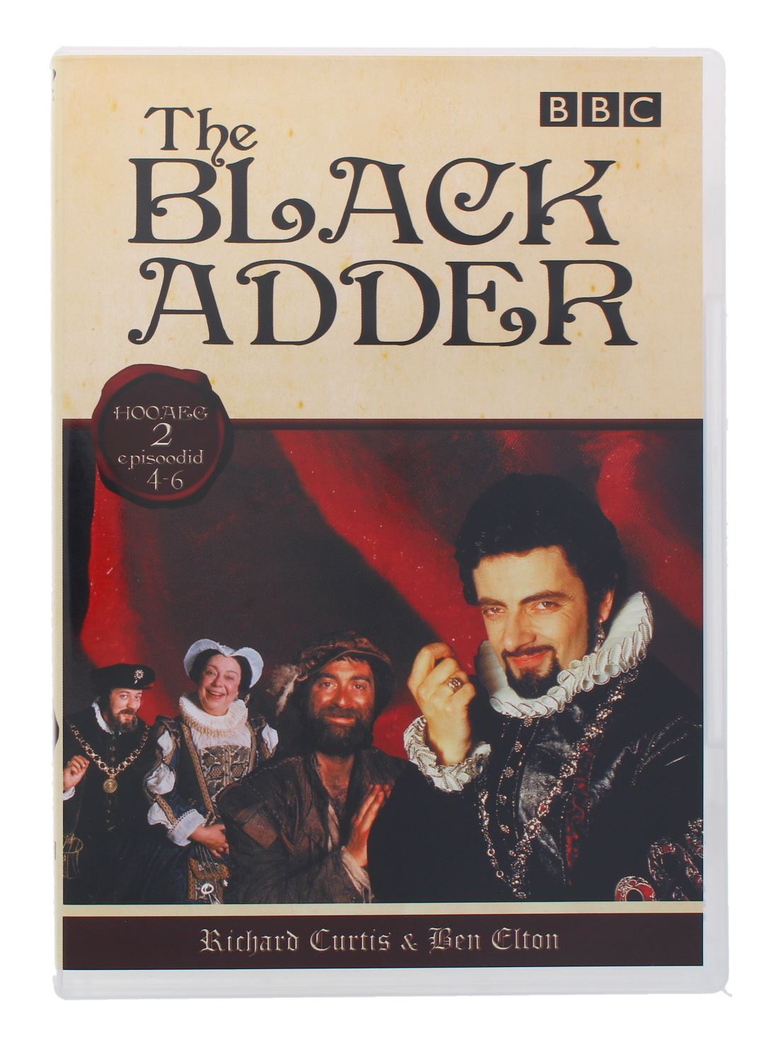 BBC THE BLACK ADDER EPISODES 4-6 DVD LANGUAGE ESTONIA