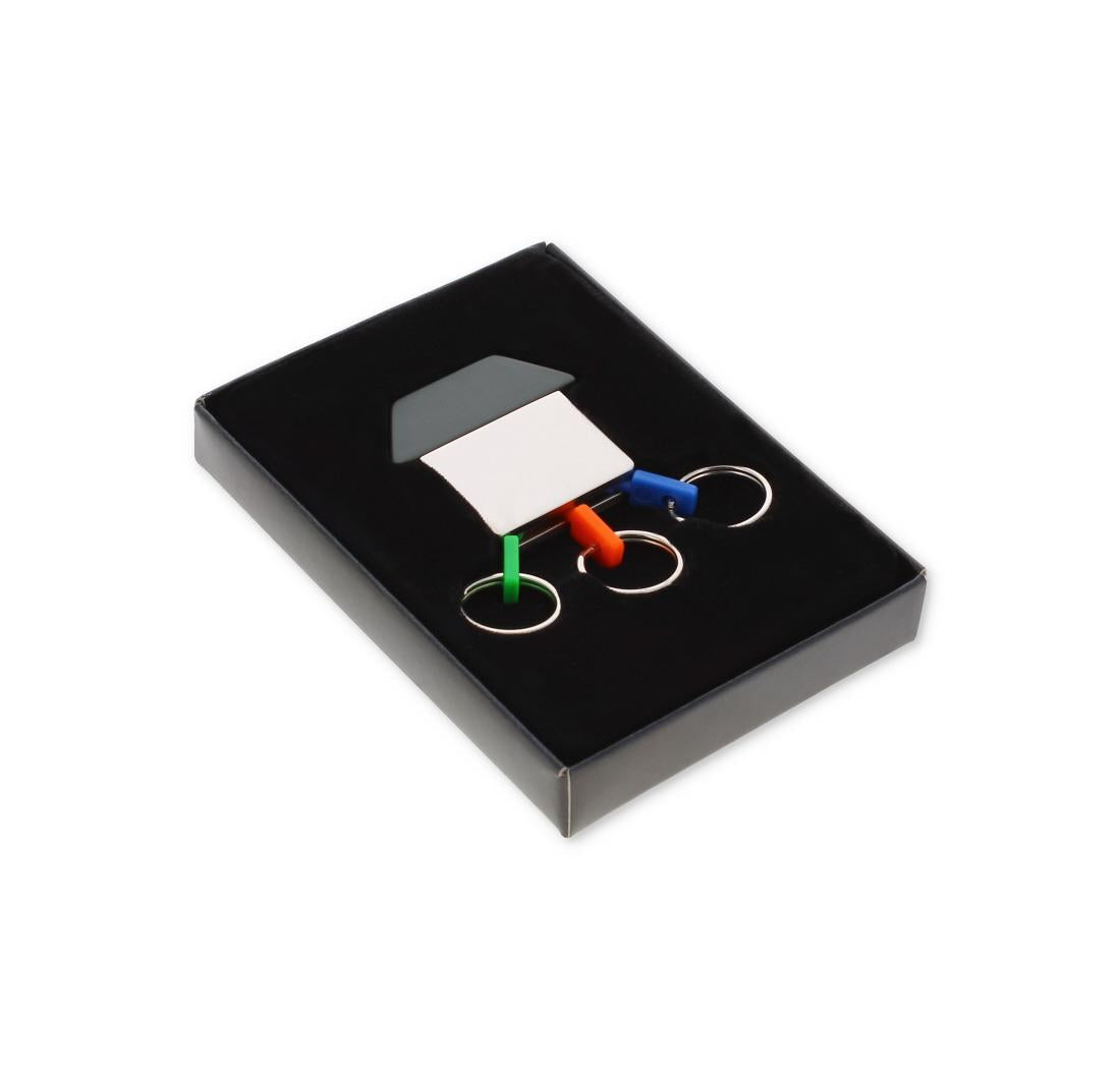 HOUSE SHAPED KEYRING