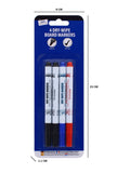 4 DRY-WIPE BOARD MARKERS