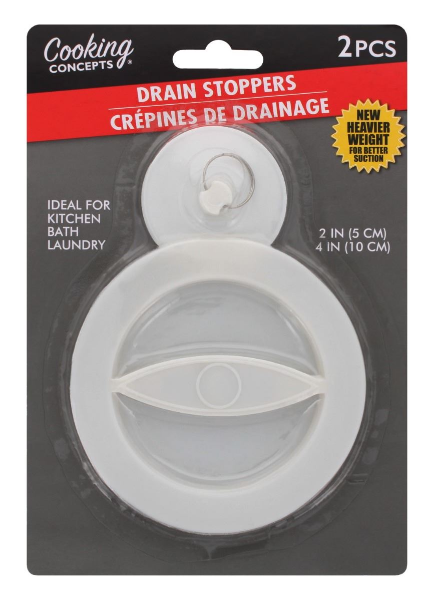 2PC DRAIN STOPPERS