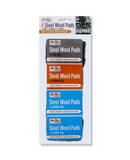 4 STEEL WOOL PADS 4 X 20G