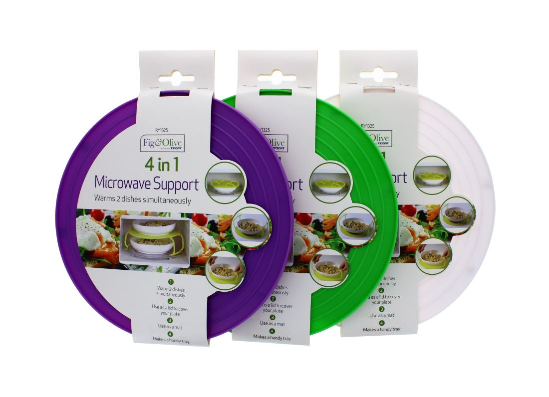 4 IN 1 ASSORTED  MICROWAVE SUPPORT