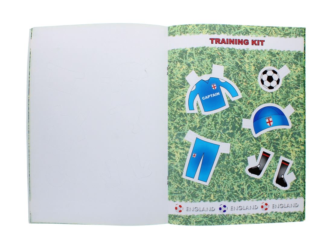 KIDS ACTIVITY PRESS OUT BOOK ENGLAND