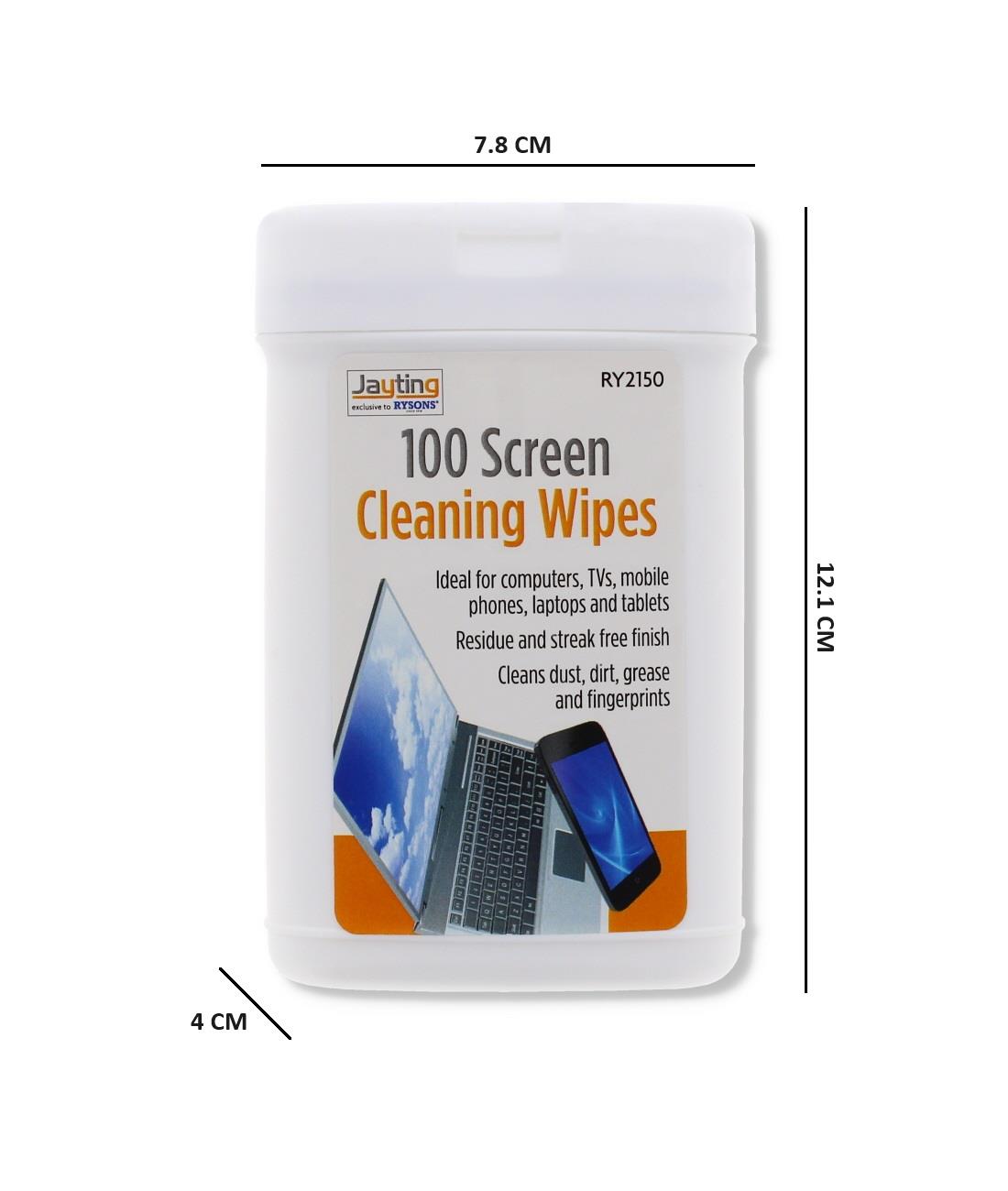 100PK SCREEN CLEANING WIPES