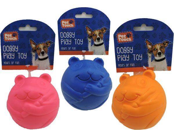 PET TOUCH DOG SQUEAKY PANDA TOY