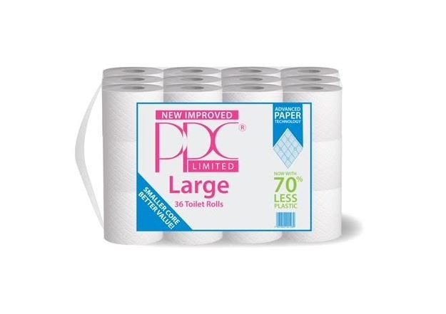 PPC LARGE TOILET ROLLS 36 PACK