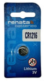 RENATA CR1216 3V LITHIUM BATTERY