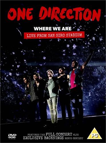 ONE DIRECTION-WHERE WE ARE-SAN SIRO STADIUM-DVD