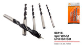 WOOD DRILL BIT SET 5 PIECE