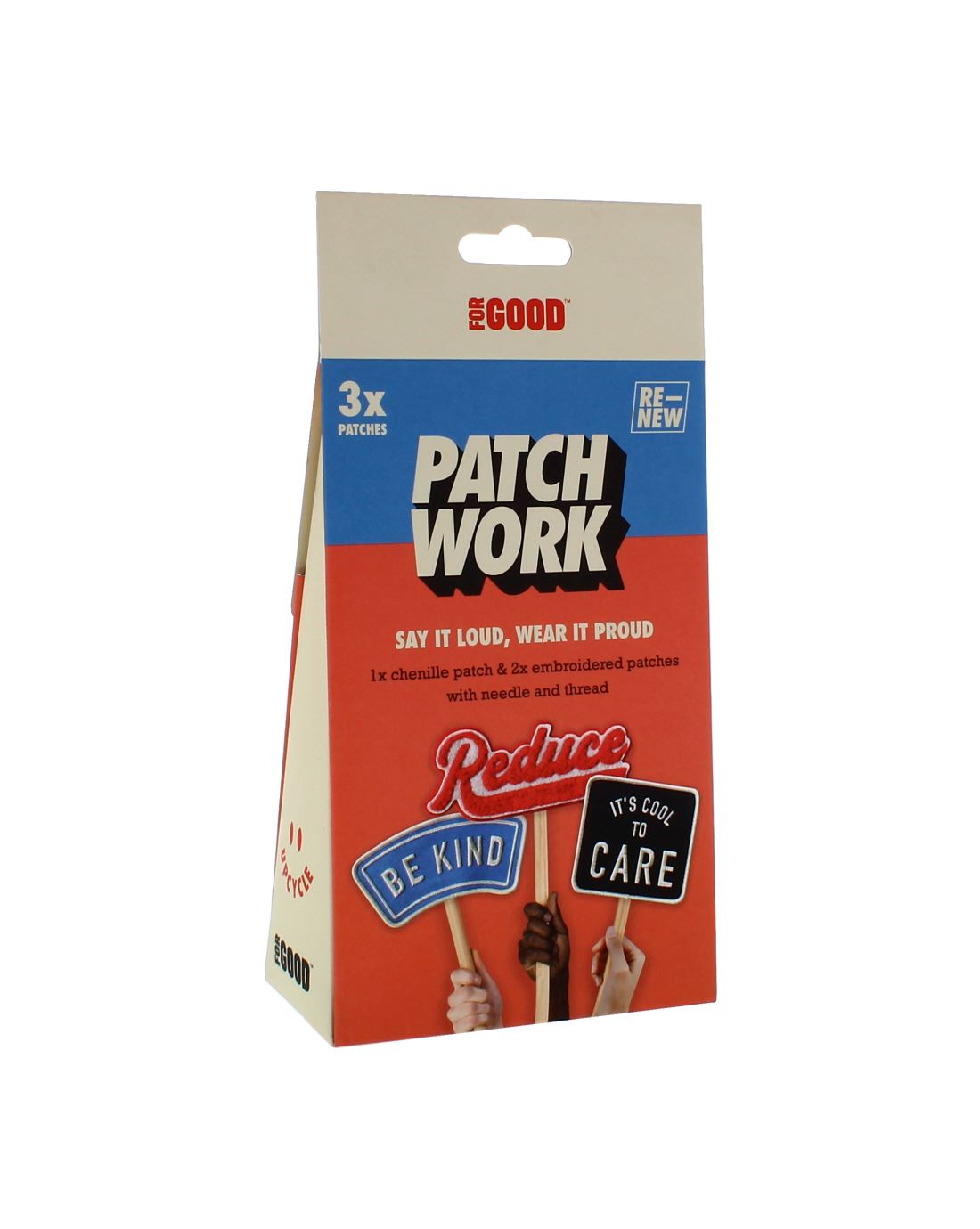 3PC SEWING PATCH SET