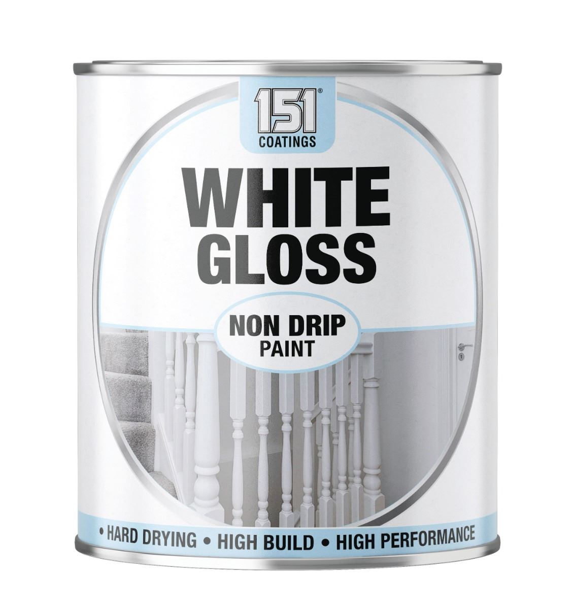 WHITE GLOSS NON-DRIP PAINT