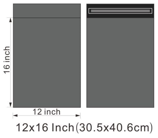 100PK WATERPROOF MAILING BAG - 12 X 16 INCH