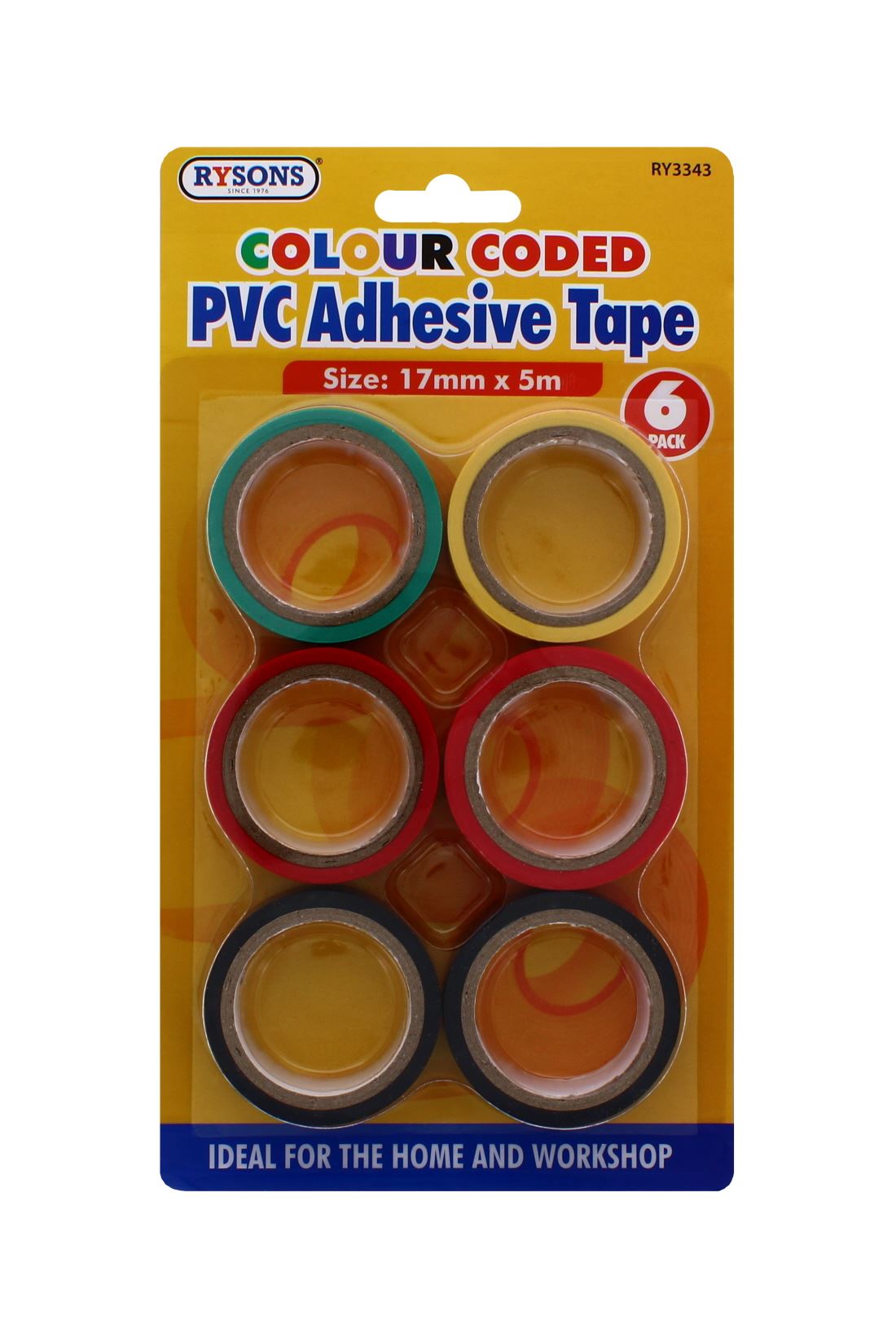6PC PVC ADHESIVE TAPE