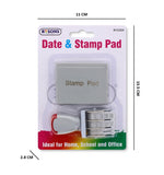 DATE  & STAMP PAD