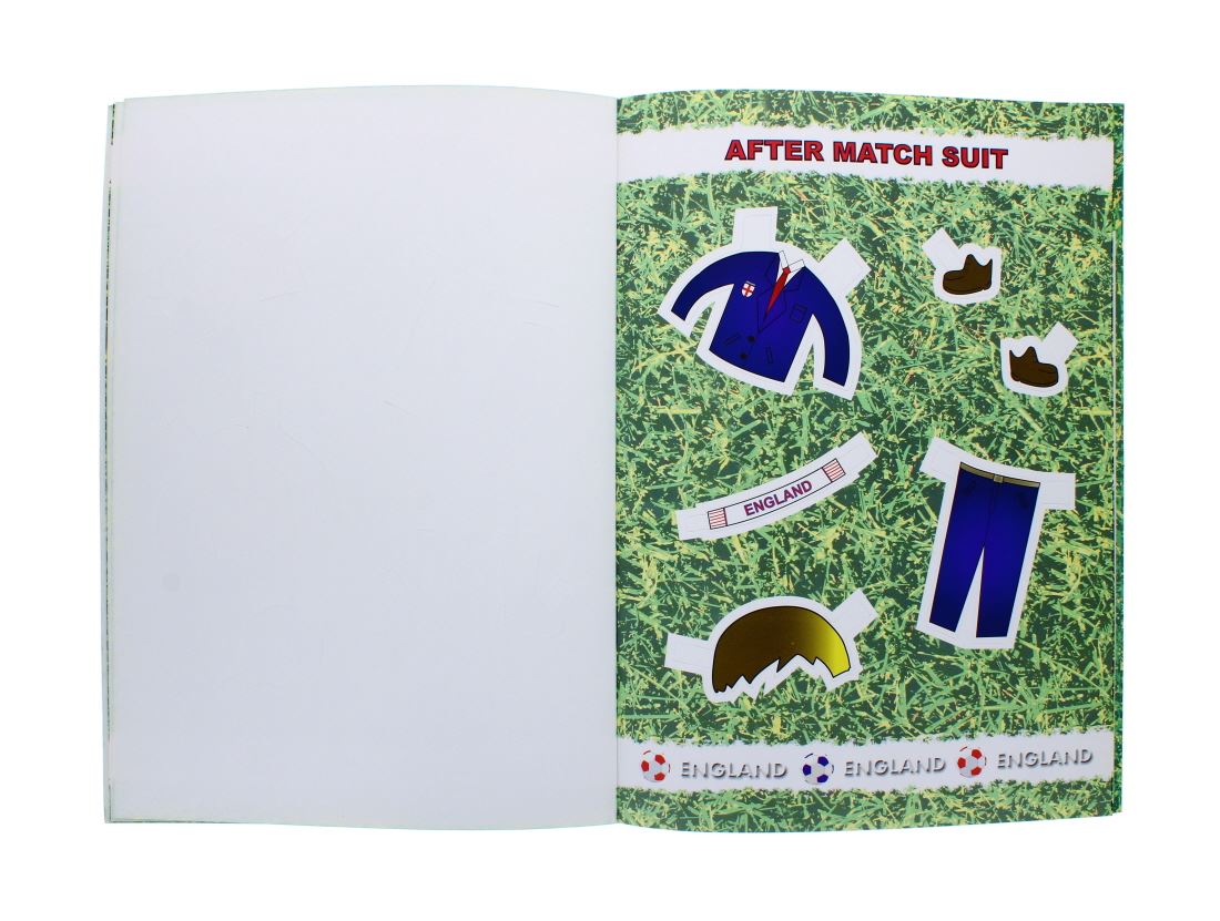 KIDS ACTIVITY PRESS OUT BOOK ENGLAND